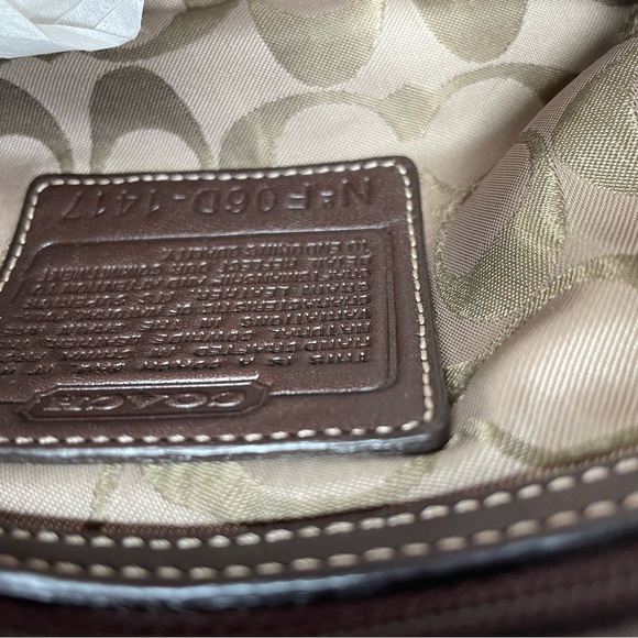 NWT Coach Handbag Brown - Picture 4 of 4